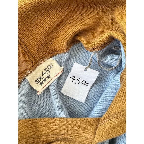NWT 45rpm SDL45R Multi-Tone Patchwork Colorblock Hoodie Medium - Picture 6 of 7